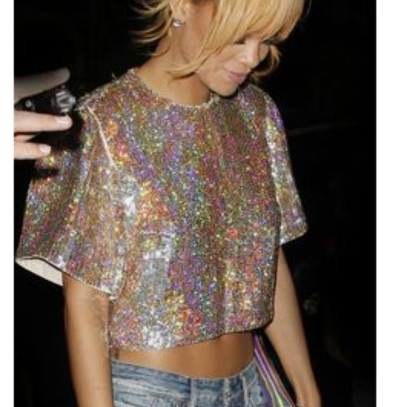 Y2K Vintage Top in Fully Beaded Plaid Pattern by Talbots Size Small - Picture 16 of 16